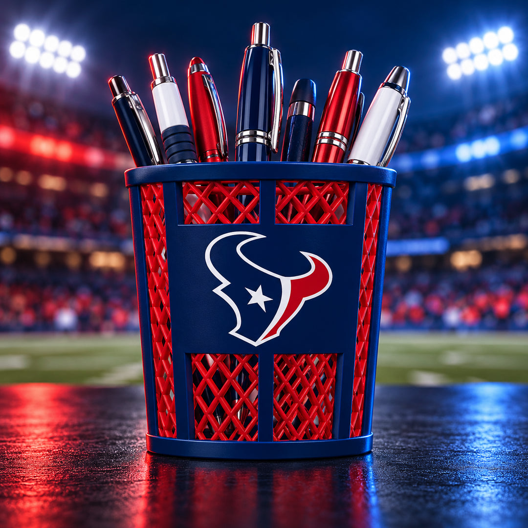 NFL Trash Can Pen Holder – All 32 Teams Available 🏈