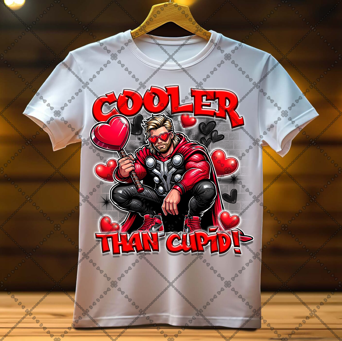 Cooler Than Cupid DTF Transfer