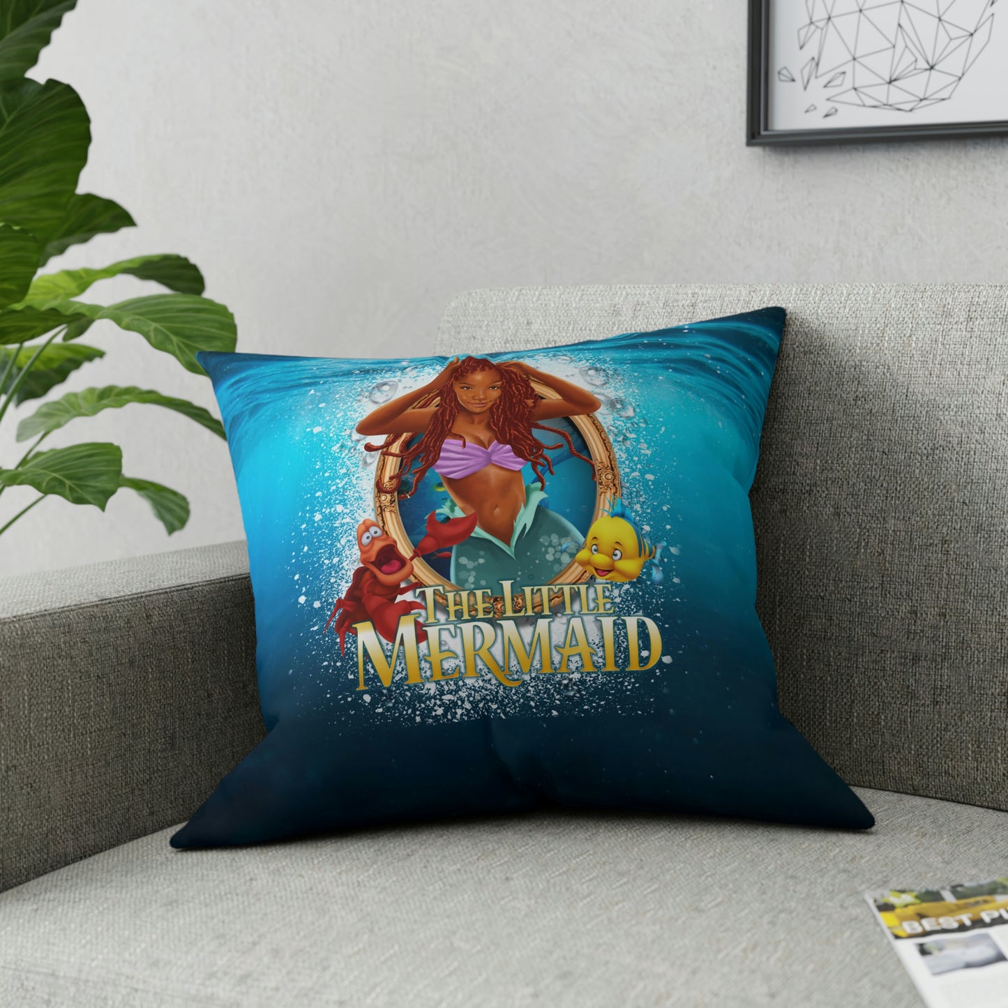 The Little Mermaid Pillow