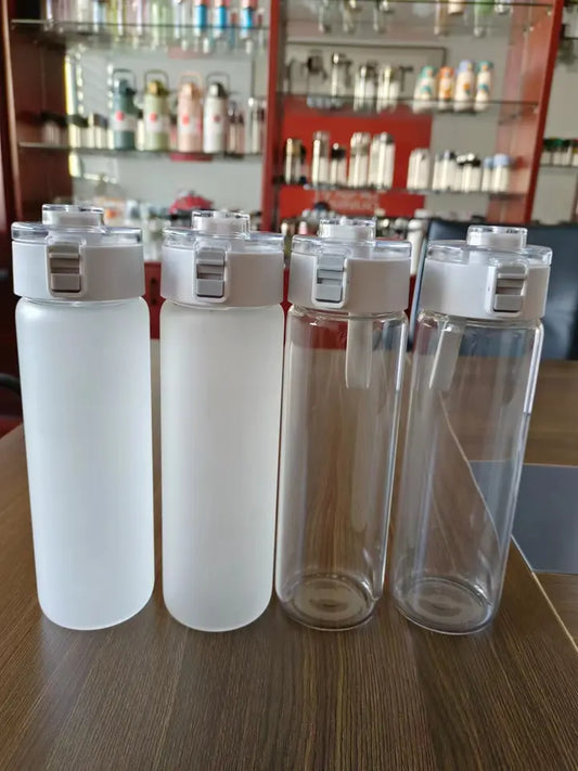 20oz leak proof frosted glass sublimation tumbler