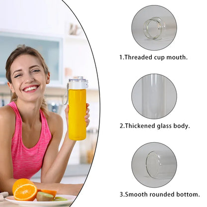 20oz leak proof frosted glass sublimation tumbler