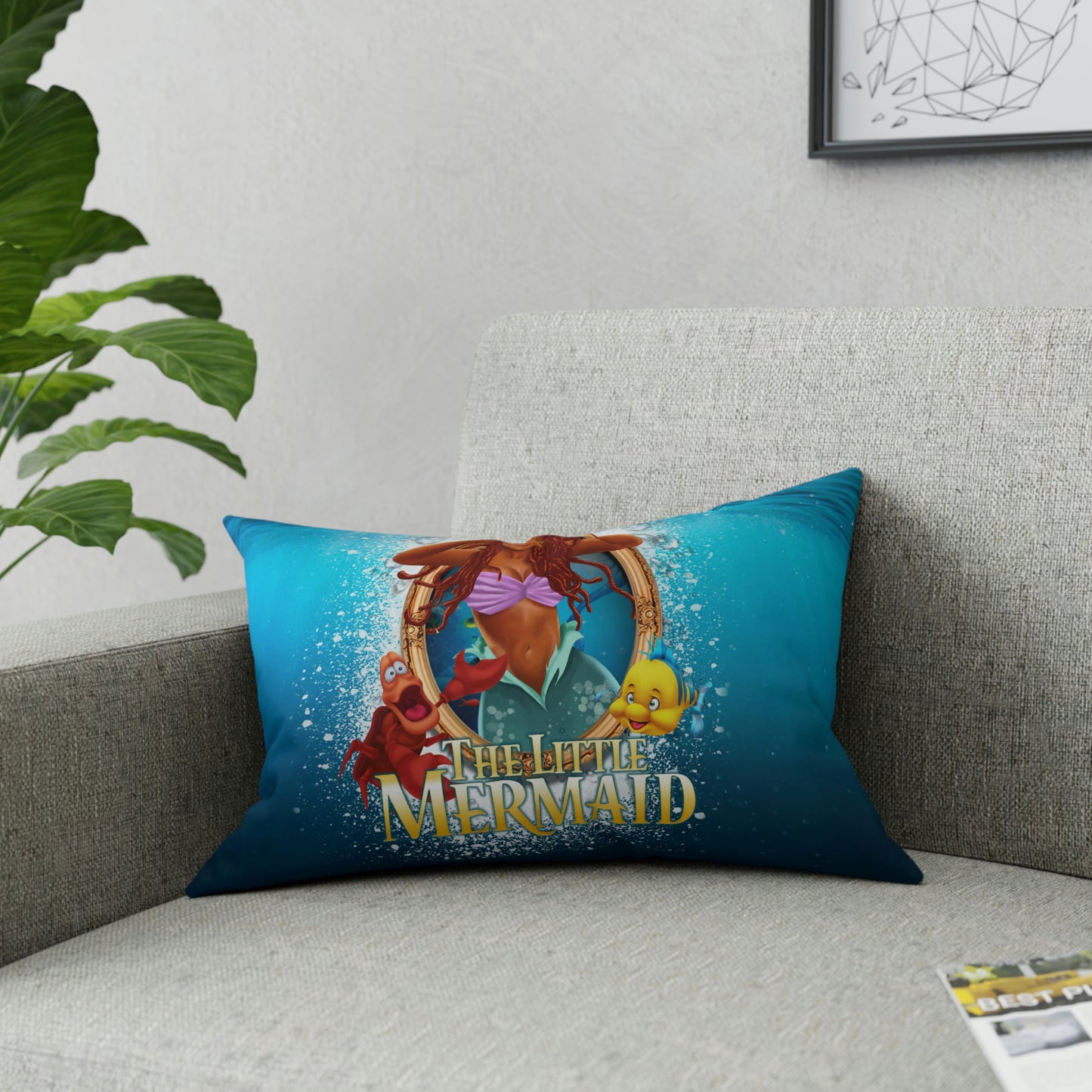 The Little Mermaid Pillow